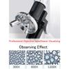 100X-1200X Digital Microscope Set with Accessories Kit Compatible with Children Kids Students Gift All-Metal 1200X White Microscop view 4