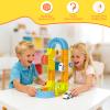 Electric Train Set for Kids, Cube Track with Motorized Engine, 3D Gravity-Defying STEM Toy for Kids Ages 3-8, Boys & Girls Building Gift (91 Pcs) view 3
