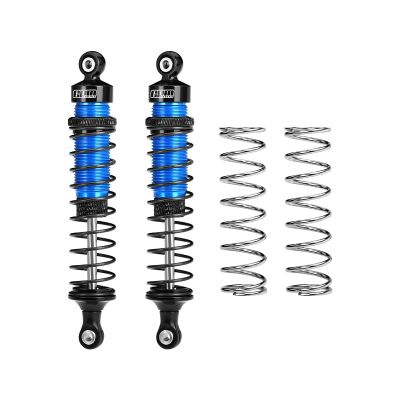 Aluminum 6061-T6 Alloy Rear Adjustable Spring Shock Absorber 95mm for Tamiya 1:10 DT-04 R/C Fighter NXGEN-58741 Upgrades - Sky Blue