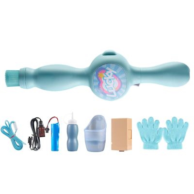 Bubble Wand Machine - Lighting Creative Foam Maker Suds Blower, Vibrant Effects Kids Play Toy, Colorful Electric Fun Device | Outdoor Foam Generator for Garden Pool Parties Events Enjoyments