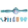 Bubble Wand Machine - Lighting Creative Foam Maker Suds Blower, Vibrant Effects Kids Play Toy, Colorful Electric Fun Device | Outdoor Foam Generator for Garden Pool Parties Events Enjoyments view 1