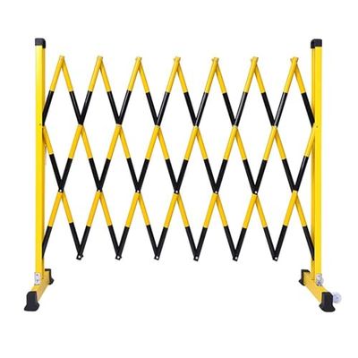 Retractable Expandable Safety Barrier Gate, Mobile Folding Door for Traffic Control, Work Zones, and Garage Security