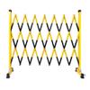 Retractable Expandable Safety Barrier Gate, Mobile Folding Door for Traffic Control, Work Zones, and Garage Security view 1