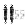 Aluminum 6061-T6 Alloy Front Adjustable Spring Shock Absorber 70mm for Tamiya 1:10 DT-04 R/C Fighter NXGEN-58741 Upgrades - Black view 1