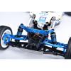 Aluminum 6061-T6 Alloy Front Adjustable Spring Shock Absorber 70mm for Tamiya 1:10 DT-04 R/C Fighter NXGEN-58741 Upgrades - Black view 3