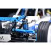 Aluminum 6061-T6 Alloy Front Adjustable Spring Shock Absorber 70mm for Tamiya 1:10 DT-04 R/C Fighter NXGEN-58741 Upgrades - Black view 4