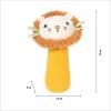Small Foot Little Lion Fabric Rattle & Rattle Baby Toy, Rod Rattle and Sensory, 0+ Months, 12771 view 4