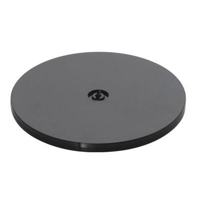 360 Rotating Display Stand for Small Objects Plastic Lazy Susans Turntable Revolving Base for Miniature Collectibles Desktop Rotating Display