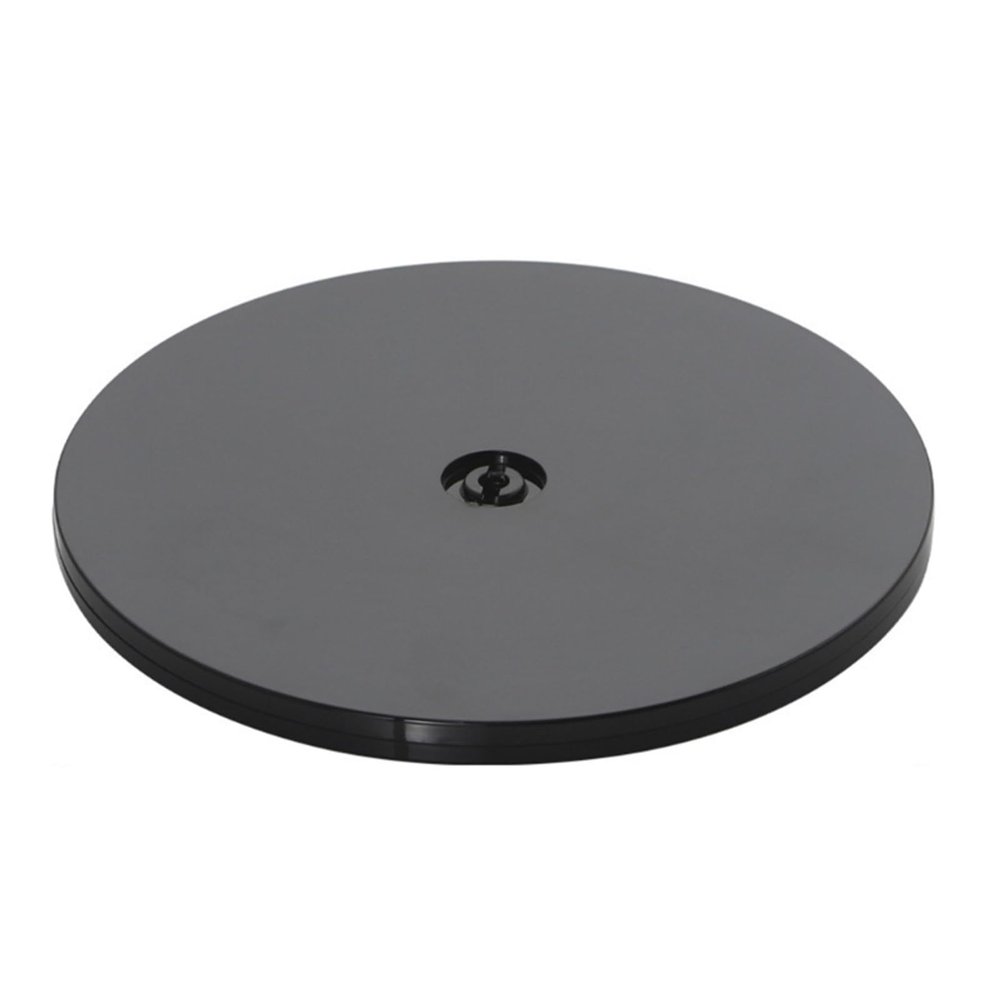 360 Rotating Display Stand for Small Objects Plastic Lazy Susans Turntable Revolving Base for Miniature Collectibles Desktop Rotating Display