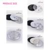360 Rotating Display Stand for Small Objects Plastic Lazy Susans Turntable Revolving Base for Miniature Collectibles Desktop Rotating Display view 3