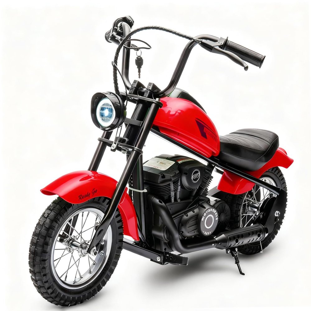 36V 250w Electric Dirt Bike, Electric Motorcycle - Up to 14MPH & 60 Minutes Continuous Motorbike for Kids Ages 3-10