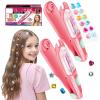 Glitter Diamond Styling Tools Hair Gem Stamper With Shining Gemstones,Instantly Add Sparkly To Your Hair,Clothes & Crafts,DIY Hair Gem Tool For Festivals, Parties, Wedding (2 Set) view 1
