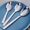 304 stainless steel spoon, household flat bottomed deepening spoon view 1