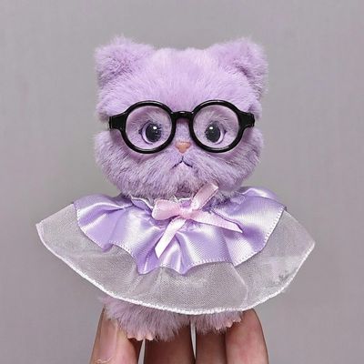 Suitable for 10CM17CM Trendy Doll Clothes (excluding Dolls) (Purple Cape Two-Piece Set)