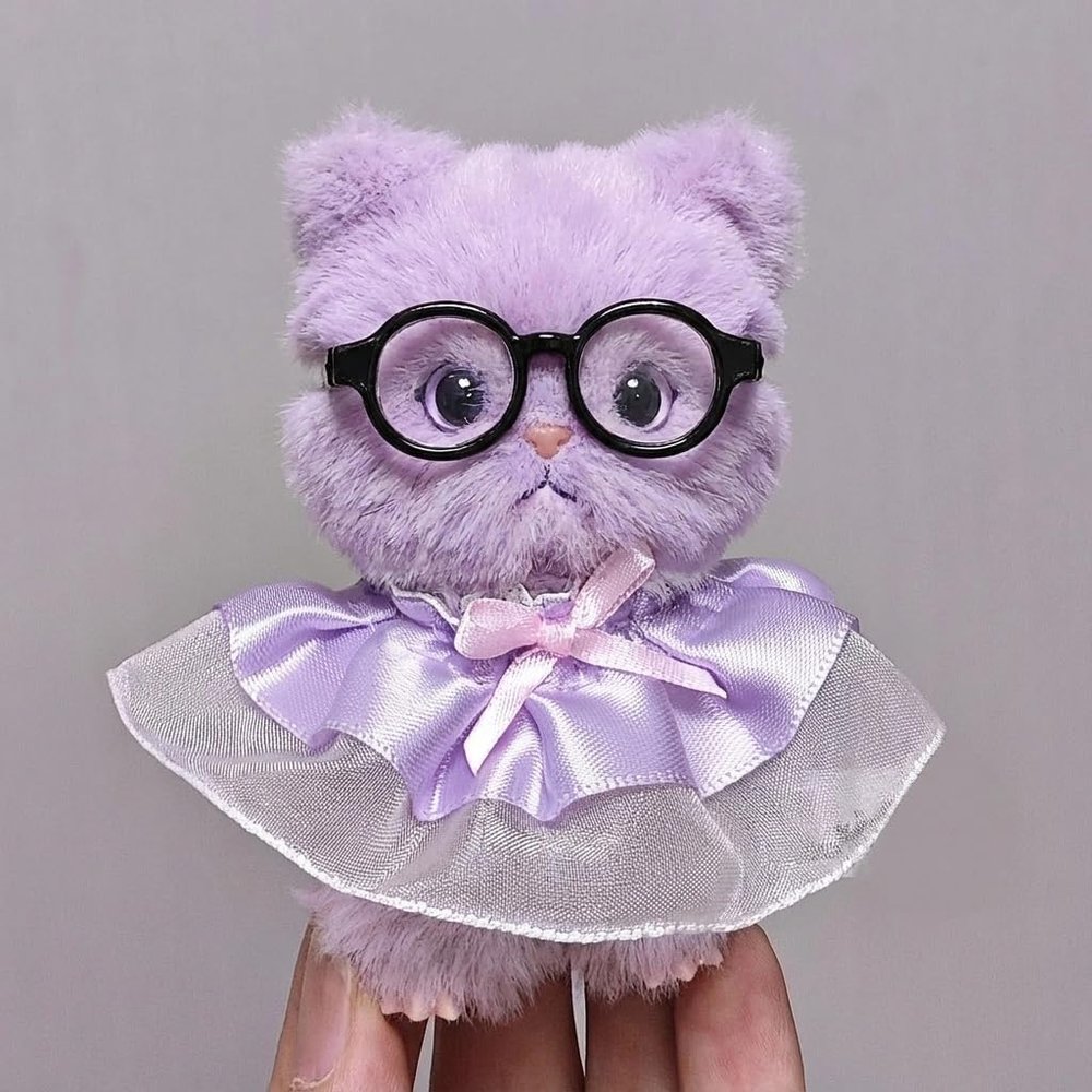 Suitable for 10CM17CM Trendy Doll Clothes (excluding Dolls) (Purple Cape Two-Piece Set)