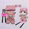 Suitable for 10CM17CM Trendy Doll Clothes (excluding Dolls) (Purple Cape Two-Piece Set) view 4