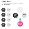 Tnfeeon 100Pcs DIY Badge Kit Tinplate Backing for Kids Crafts Christmas Gifts Party Favors Blank Pin Buttons Supplies (58MM Badges 100 Sets) view 4