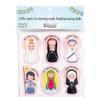 Catholic Christian Brands Saints for Girls Foam Magnets (Pack of 6) view 2
