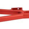 2Pcs RC Suspension Arm Aluminum Alloy, Front Rear Lower Swing Arm for JLB 1/10 Truck, DIY Upgrade Metal RC Lower Arm with Shock Absorbing Design, High Strength Replacement Part for (Red) view 4