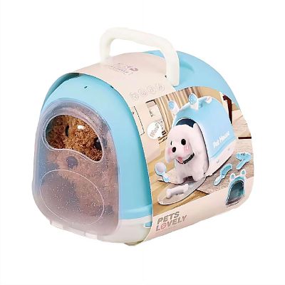 2026 Upgrade Robot Puppy, Realistic Robot Puppy, Electric Simulation Hopping Dog Touch Sensor Animal Toy, Walks, Barks, Wags Like A Real Puppys, Pet Toy for Kids Adults Pet Lovers (Teddy Bear)