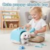 2026 Upgrade Hopping Dog Realistic Robot Puppy,Realistic Pet Toy Gift for Kids Adults Pet Lovers,Walks, Barks, Wags Like A Real Puppy,Plush Pet with House & Care Accessories (Saint Bernard) view 2