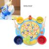 Alomejor Magnetic Fishing Game, 46 Pieces with 4 Rods, 360 Rotating Board, Storage Buckets, Musical Effects for Kids 3-6 Years view 2