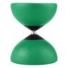 Aumotop Diabolo Triple Bearing Fun Chinese Yoyo for Hand Exercise and Beginners with Colorful Sticks for All Ages ABS in Red Green Yellow (Green) view 1
