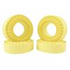RC 2.2 Silicone Tire Inserts, 45A Silicone Rubber Inner Liners, Waterproof, for 2.2 Crawler Tires (Yellow, 4PCS) view 1