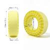RC 2.2 Silicone Tire Inserts, 45A Silicone Rubber Inner Liners, Waterproof, for 2.2 Crawler Tires (Yellow, 4PCS) view 2