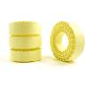 RC 2.2 Silicone Tire Inserts, 45A Silicone Rubber Inner Liners, Waterproof, for 2.2 Crawler Tires (Yellow, 4PCS) view 3