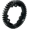 44T M1.0 Steel Spur Gear, Hardened Black Main Gear with Screws, RC Transmission Upgrade Part view 3