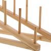 ibasenice Puppet Stand: Wooden Puppet Holder Show Stand - Anti-Crush Storage for Finger Dolls Classroom Bedroom and Kindergarten Display - Hold up to 12 Pieces view 3