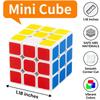 36 Pack Mini Speed Cube Puzzle Party Favors for Kids - Smooth Turning 1.18 in 3x3 Brain Teasers for Classroom Prizes, Treasure Box Toys, Easter Egg Fillers, Valentines Gifts & Goodie Bag Stuffers view 2