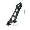 10" Universal Car CNC Aluminum Alloy Rear Wing Trunk Racing Tail Spoiler Legs Mount Brackets, High Strength Lightweight Spoiler Mounting Brackets, Aerodynamic Rear Wing Legs with B view 4