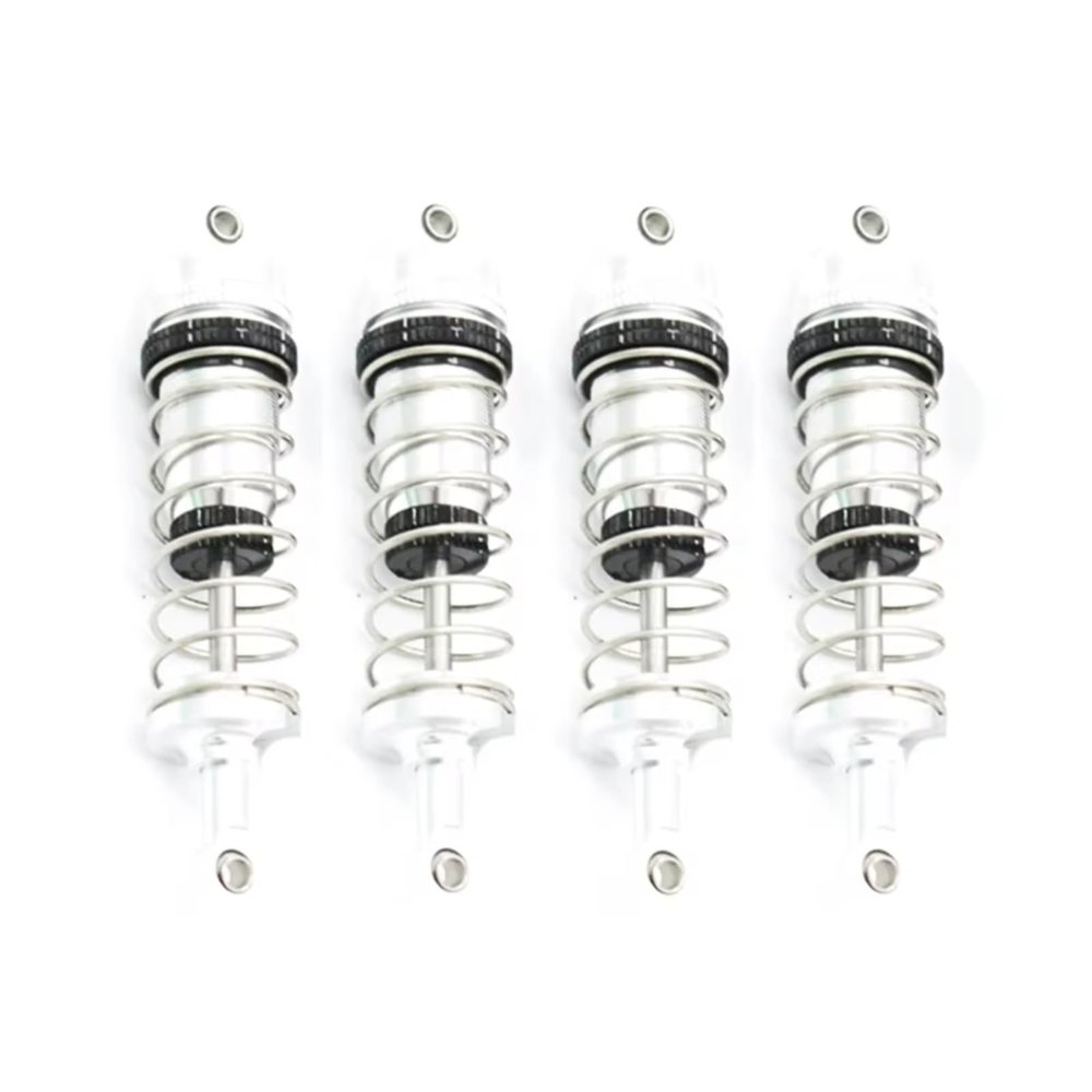 RC Car Shock Absorber For Wltoys 124019 124018 144001 RC Car Upgrade Parts Accessories 4Pcs Adjustable Oil All Metal Shock Absorber Damper