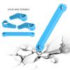 Aluminium Alloy Steering Servo Saver Complete for FS 53633/51805 / 51806, RC Steering Servo Saver Upgrade Accessory, Precision CNC Machining with Anodizing Treatment, Durable Rep (532007B Blue) view 4