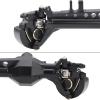 cvking RC Car Front Rear Axle for Phoenix VS4-10 F10 1/10 RC Crawler Car Upgrade Parts Accessories Matel Front and Rear Portal Axle(Silver) view 2