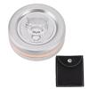 3 Layers Push Slider Toy Metal Round Shaped Magnetic Anxiety Relief Slider Games with Storage Bag Silver Perfect for Stress Relief and Anxiety Portable Pocket Sized Fidget Toy view 1
