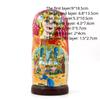 NMGMJQ Matryoshka Stacking Dolls Hand-Painted Russian Nesting Dolls Wood Matryoshka Stacking Set 7 Pieces Handmade Toy for Birthday Christmas Matryoshka Doll Russian view 2