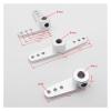 1PC 4mm Servo Arm Metal CNC Horn Steering Rudder Arm Adapter for RC Boat Scale Boat Marine ECO Mono(Straight arm) view 2