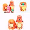 NMGMJQ Matryoshka Stacking Dolls 5 PCS Russian Nesting Dolls Wooden Matryoshka Dolls for Handmade Cute Animals Pattern Nesting Doll Toy Matryoshka Doll Russian view 4