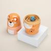 NMGMJQ Matryoshka Stacking Dolls 5 Pieces Bear Nesting Dolls Handmade Stacking Toy Set Wooden Animal Matryoshka Doll Matryoshka Doll Russian view 3