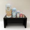 NMGMJQ Matryoshka Stacking Dolls 5 PCS Matryoshka Cartoon Owl Painting Matryoshka Wooden Russian Nesting Dolls Stacking Toy Russian Nesting Dolls Matryoshka Doll Russian view 4
