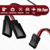 10-Pack 150mm Servo Extension Cable Y Connector 3 Pin Plug Splitters Rc Connector for Jr Futaba Jst Rc Car Quadcopter Airplane (Male to 2 Female Y Harness) view 3