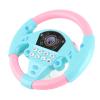 BRRNOO Educational Copilot Steering Wheel Music Toy for Children Development (Pink and Blue) view 3