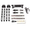 RC Car Upgrade Part For MN For MN78 For MN82 For MN168 1/12 Metal Rod Shock Absorber Transmission Shaft Set RC Car Model Upgrade Accessories(Black) view 1
