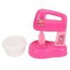 Mixer Kitchen Toy High Simulation Rotating Function Pretend Kitchen Appliance for Kids Boys Girls Ages 4 8 Years Old Pink ABS Plastic Includes Mixing Bowl view 1