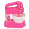 Mixer Kitchen Toy High Simulation Rotating Function Pretend Kitchen Appliance for Kids Boys Girls Ages 4 8 Years Old Pink ABS Plastic Includes Mixing Bowl view 4