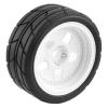 1 Set of 1/10 Tires 65x26mm Suitable for H-P-I TA-Miya Kyo-Sho K-en Block Suitable for 1965 Mustang Model Wheels(White) view 2