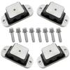 DEFYAN Rubber Mount Compatible with Marine Vessel Models WAVERUNNER FX VX FZS FZR for Part Number 67X-44517-10-00 view 1
